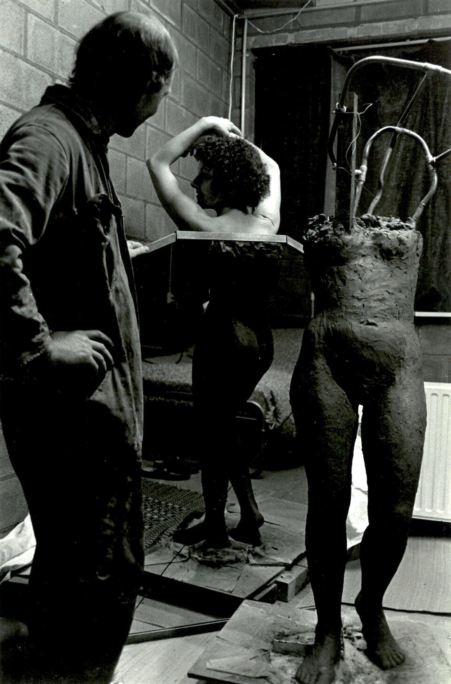 Model staand naakt, 1978