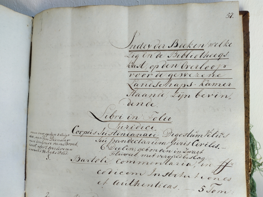de eerste inventaris van het Zutphense archief is nu zelf een archiefstuk…