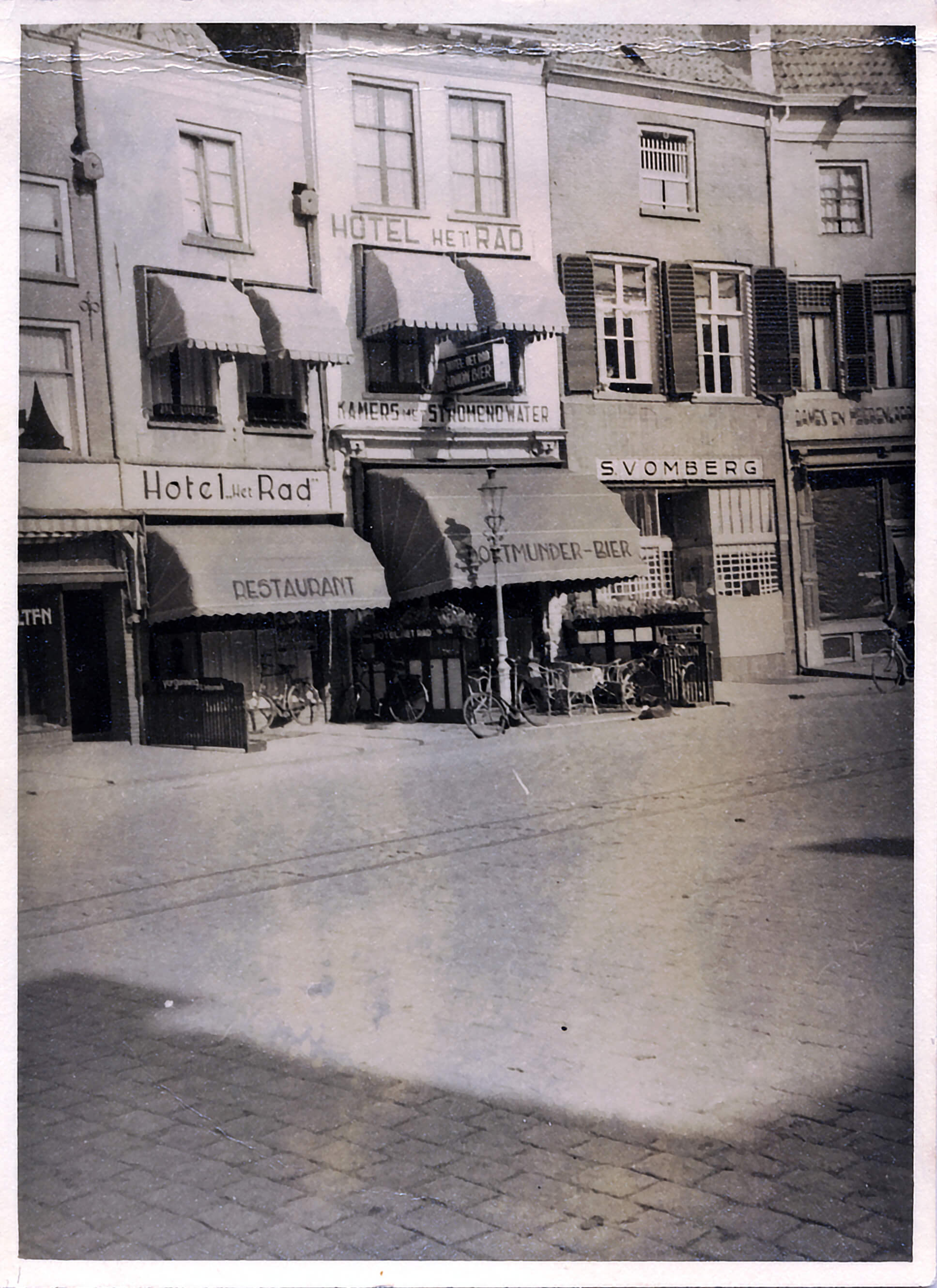 SZU002030548 Foto Hotel Het Rad, ca. 1942